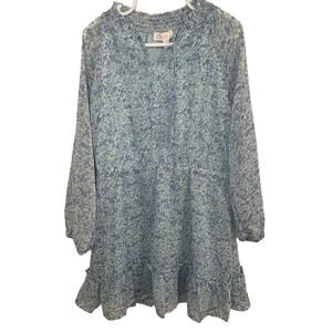 GB Girls Long Sleeve Floral Dress Girls size 6x